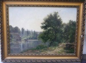 Paysage Au Moulin