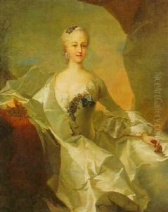 Portrait Of A Noblewoman (electress Amalie Of Bavaria?)
