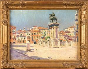 1972 Le Colleone Sur Le Campo Dei Santi Giovanni E Paolo A Venise