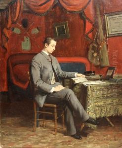 Le Laureat. by Louis Beroud