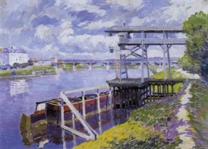 Peniche Sur La Seine - L'elevateur (le Pecq)