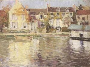 Maisons Ensoleillees Au Bord De La Riviere Maisons Ensoleillees Au Bord De La Riviere