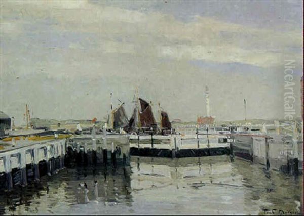L'ancienne Ecluse Du Port De Peche D'ostende - view 1