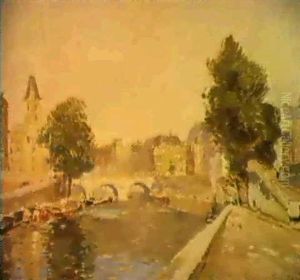 De Seine Te Parijs. La Seine A Paris. by Paul Mathieu