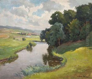Flusslandschaft Flusslandschaft