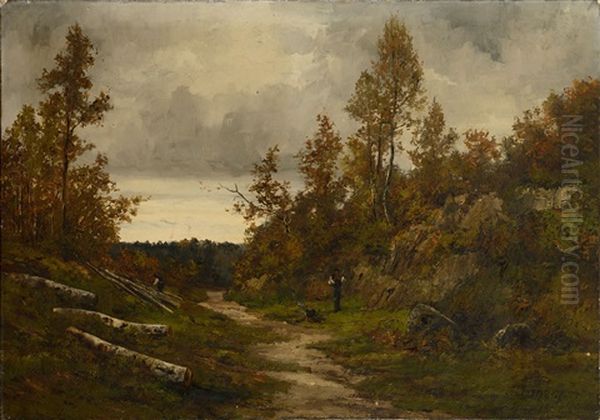 Bucherons En Foret - view 1
