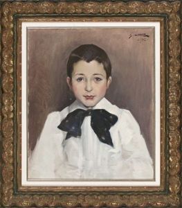 Retrato De Un Nino, Probablemente Joaquim Terruella