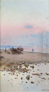Pescadores En La Playa