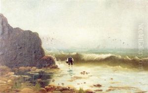 Pescando En La Playa