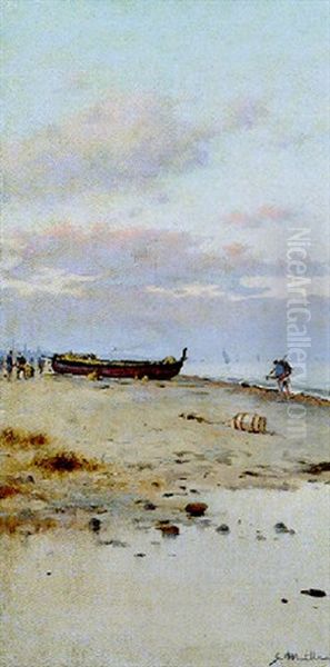 Barca De Pesca En Una Playa - view 1