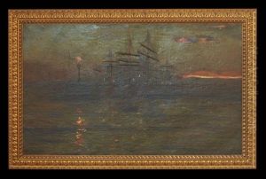 Ships In A Harbor