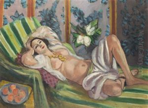 Odalisque Couchee Aux Magnolias by Henri Matisse