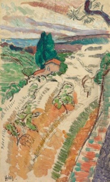 Paysage, St. Tropez - view 1