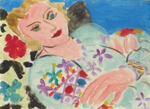 La Blouse Verte Brodee by Henri Matisse