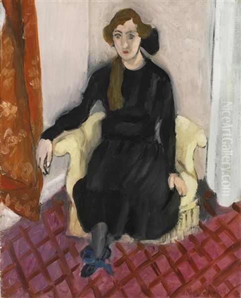 Jeune Fille En Noir - view 1