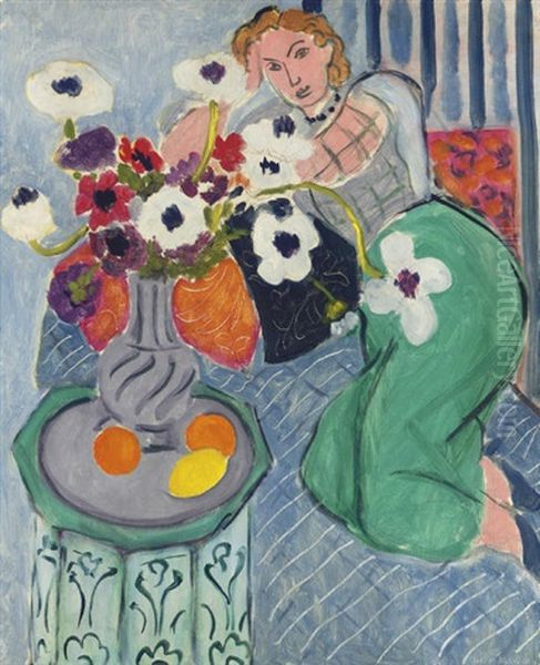 L'odalisque, Harmonie Bleue - view 1