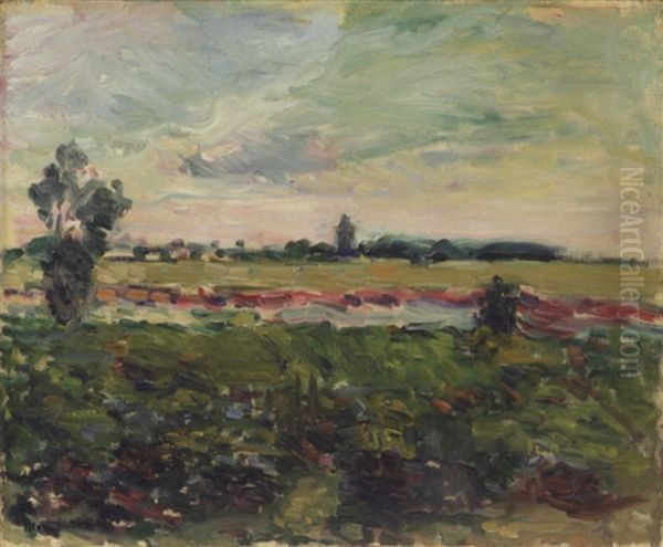 Paysage Des Environs De Toulouse - view 1