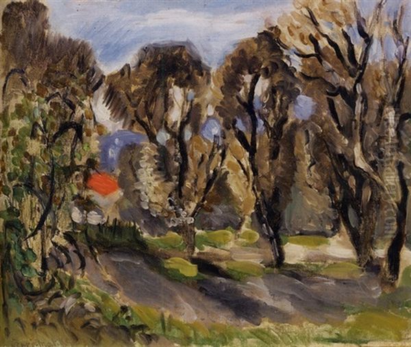 Paysage Au Toit Rouge - view 1