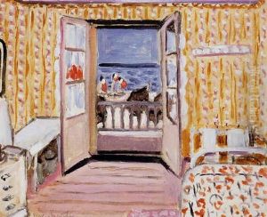 Le 14 Juillet 1920 - Etretat by Henri Matisse