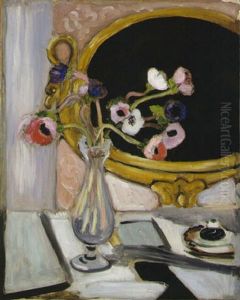 Anemones Au Miroir Noir by Henri Matisse