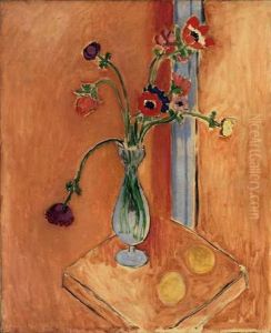 Anemones Dans Un Vase