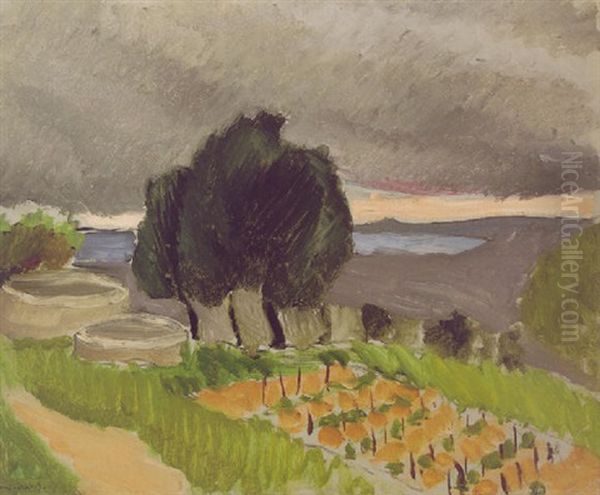 Paysage Du Midi - Avant L'orage - view 1