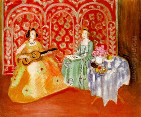 Interieur: Deux Figures (musiciennes) - view 1