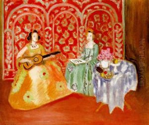 Interieur: Deux Figures (musiciennes) by Henri Matisse