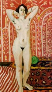 Odalisque Nue, Debout (nu Sur Fond Rouge) by Henri Matisse