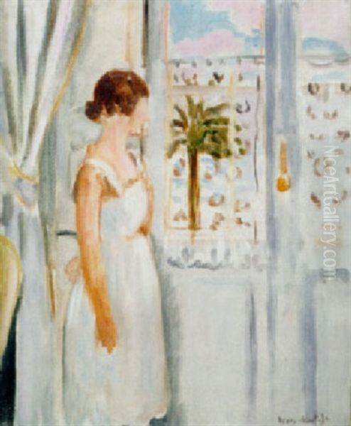 Jeune Fille A La Fenetre - view 1