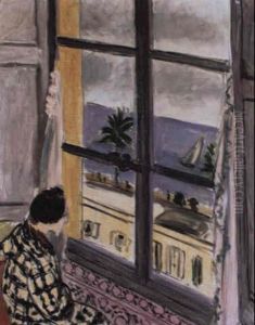 Femme A La Fenetre, Nice by Henri Matisse