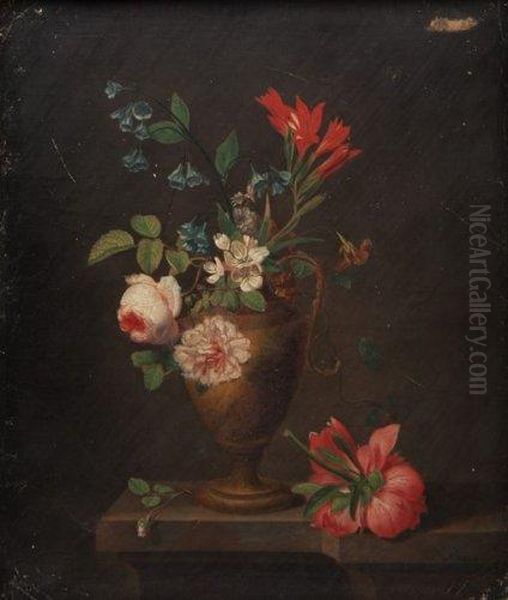 Nature Morte Sur Un Entablement. - view 1