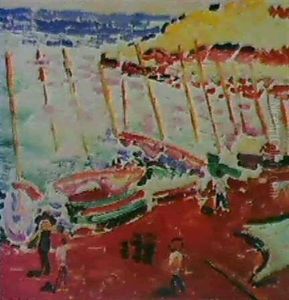 La Plage Rouge by Henri Matisse