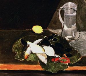 Nature Morte Au Citron (naturemorte, Poissons Et Citron) Nature Morte Au Citron (naturemorte, Poissons Et Citron)