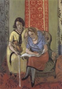 Deux Musiciennes Deux Musiciennes
