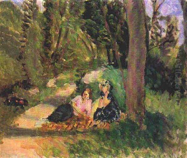 Deux Figures Pre De La Riviere De Loup - view 1