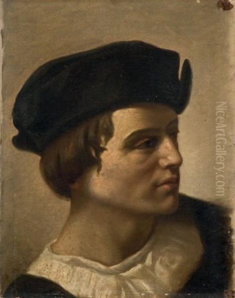 Etude De Tete D'homme (study) - view 1