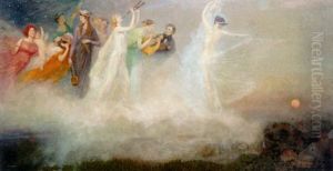 Triumph Of Light Over Darkness by Franz Von Matsch