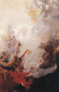 Der Sieg Des Lichtes Uber Des Dunkeln by Franz Von Matsch