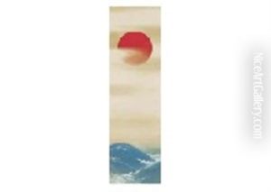 Rising Sun Above Sea by Itcho Matsumoto