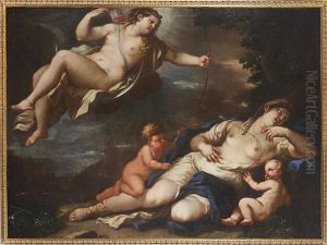 Diana And Niobe by Paolo de Matteis