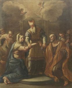 The Marriage Of The Virgin by Paolo de Matteis