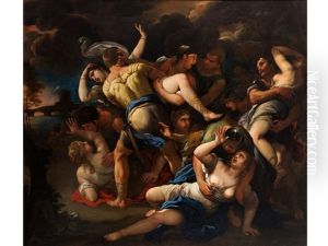 Der Raub Der Sabinerinnen by Paolo de Matteis