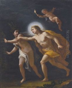 Apollo And Daphne by Paolo de Matteis