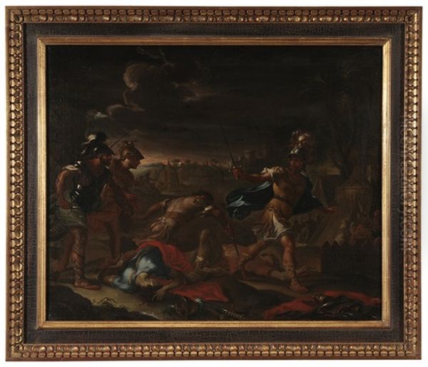 A Roman Battle Scene - view 1