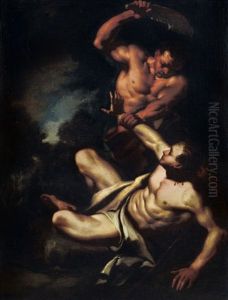 Caino E Abele by Paolo de Matteis