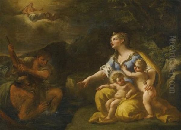 Latona And The Lycian Peasants - view 1