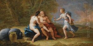 Lot And His Daughters by Paolo de Matteis
