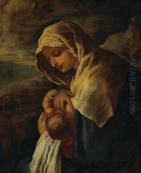 The Madonna Nursing The Christ Child - view 1