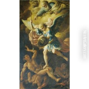 Saint Michael Defeating Satan by Paolo de Matteis